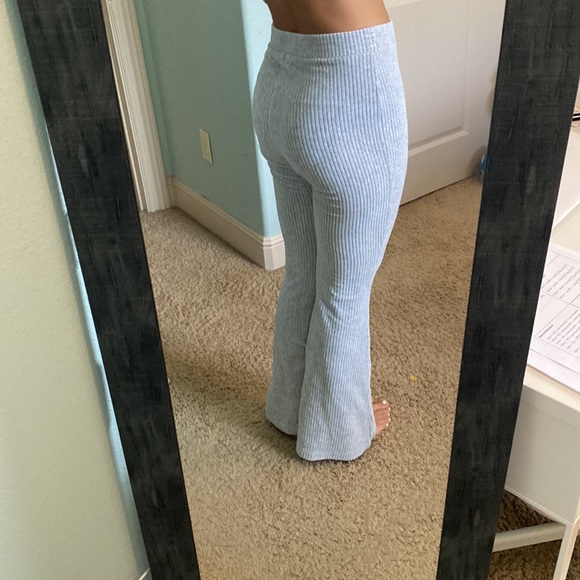 Grey flare leggings - Picture 2 of 5